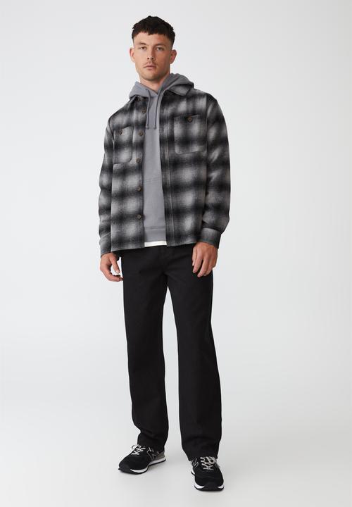 Cotton On - Essential fleece pullover - slate stone