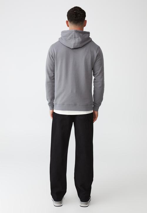 Cotton On - Essential fleece pullover - slate stone
