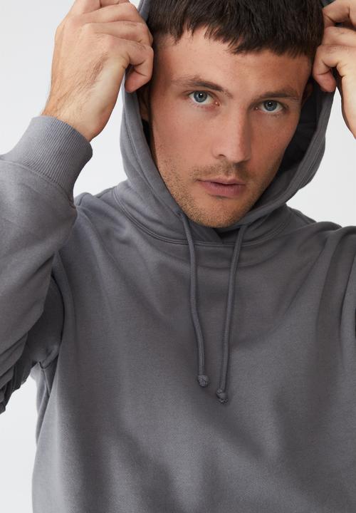 Cotton On - Essential fleece pullover - slate stone