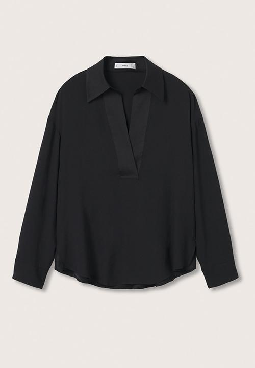 MANGO - Shirt daniela - black