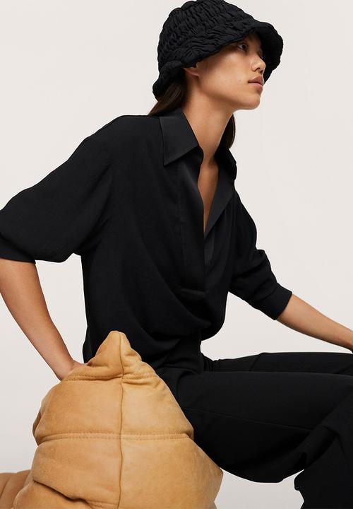 MANGO - Shirt daniela - black