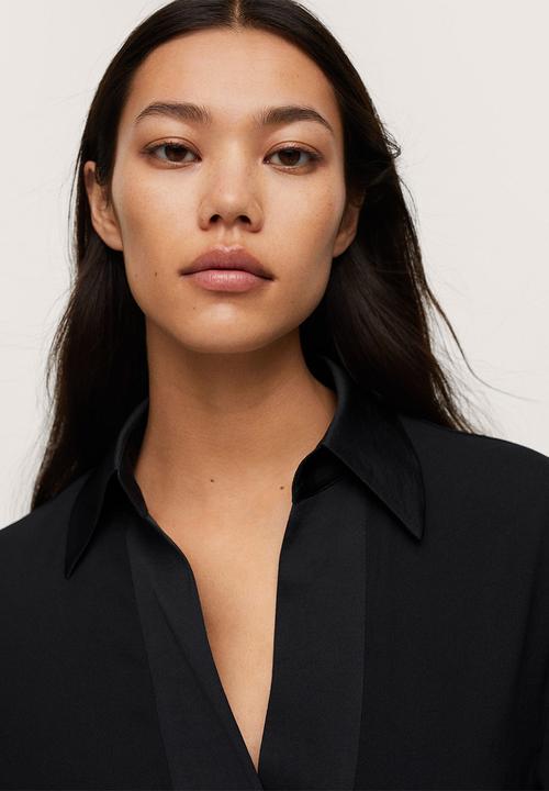 MANGO - Shirt daniela - black