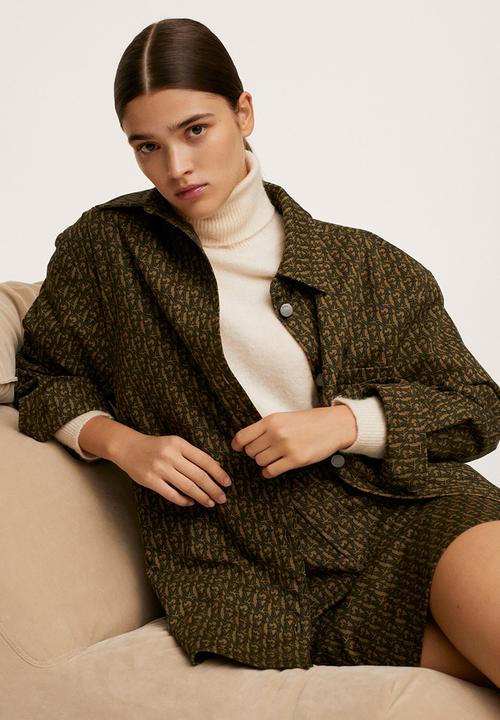 MANGO - Jacket charlie - brown