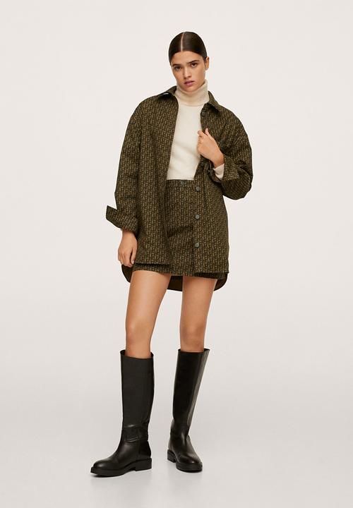 MANGO - Jacket charlie - brown