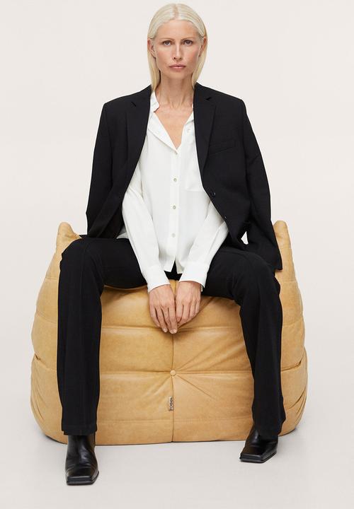 MANGO - Blouse lima - white
