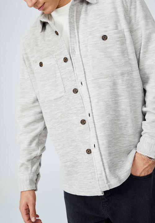 Cotton On - Heavy overshirt - grey