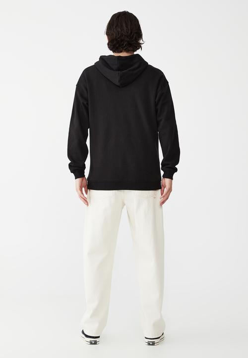 Cotton On - Keith Haring fleece pullover - black