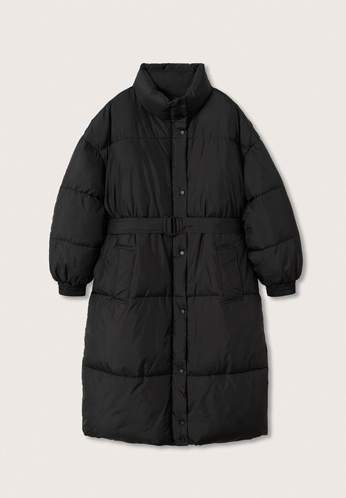 MANGO - Plus anorak coulant - black