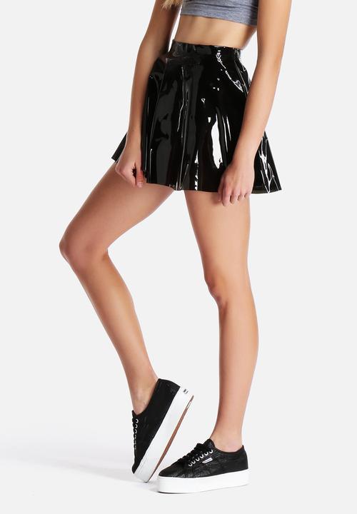 American Apparel - Clear PVC Circle Skirt