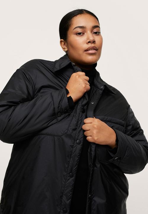 MANGO - Plus anorak jacket - black