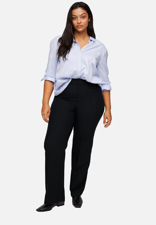 MANGO - Plus trousers jess - black