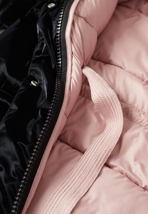 MANGO - Anorak shark - black