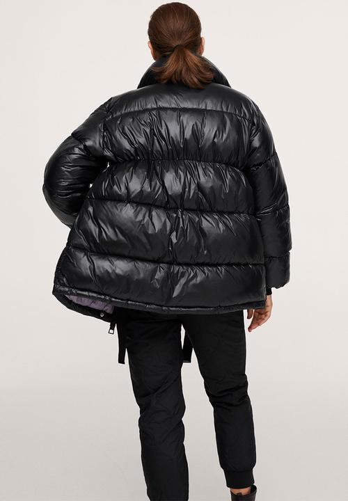 MANGO - Anorak aspen - black