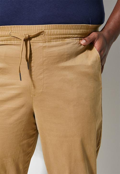 Superbalist - Blaze plus slim jogger - taupe