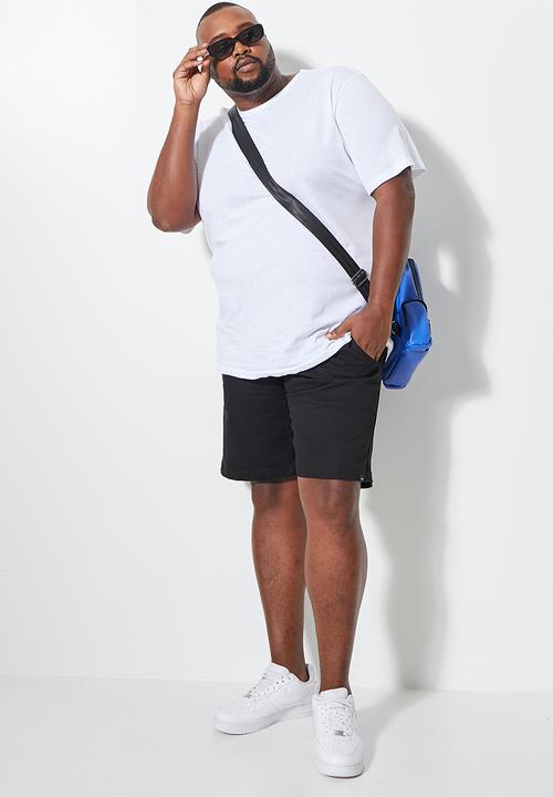 Superbalist - Deco plus elasticated short - black
