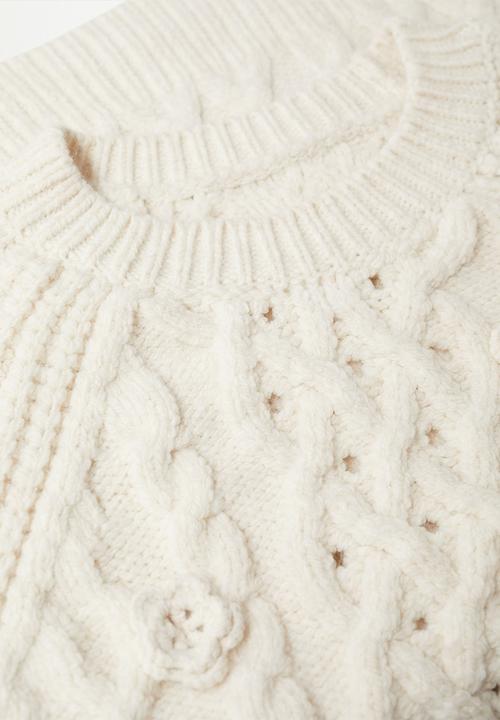 MANGO - Plus sweater odessa - light beige