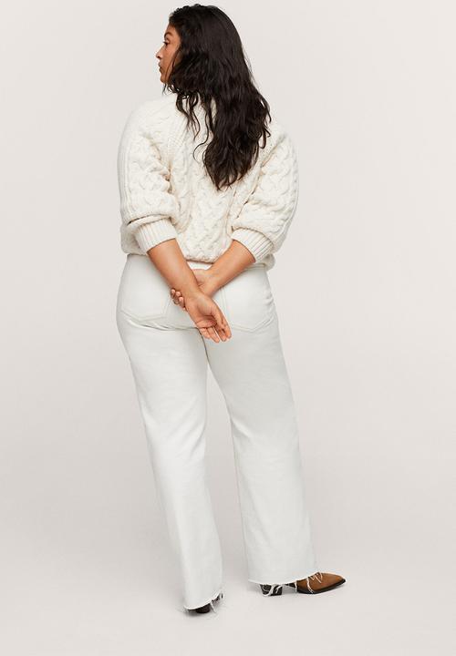 MANGO - Plus sweater odessa - light beige