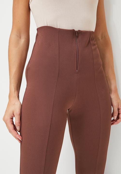 Blake - Split front legging- rootbeer