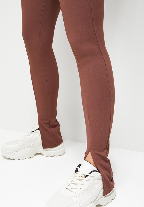 Blake - Split front legging- rootbeer