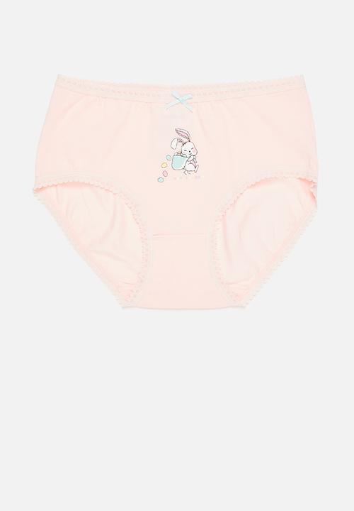 Pop Candy - Girls 4 pack printed briefs - multi 
