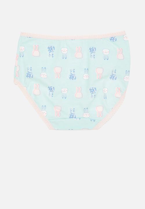Pop Candy - Girls 4 pack printed briefs - multi 