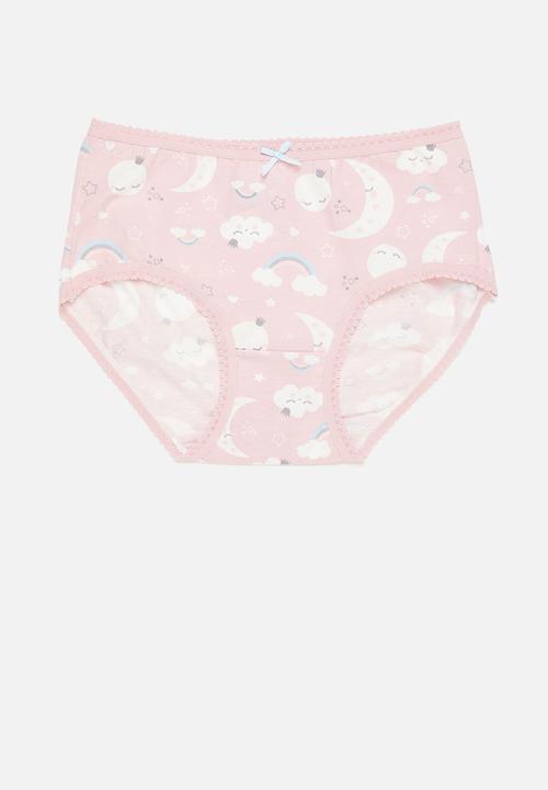 Pop Candy - Girls 4 pack printed briefs - multi
