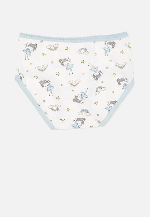 Pop Candy - Girls 4 pack printed briefs - multi