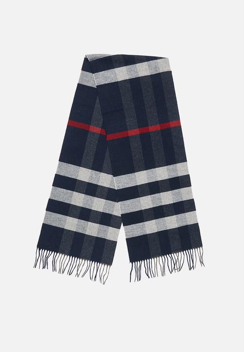 Trendyol - Bold stripe scarf - black