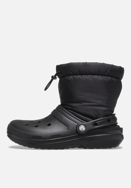Crocs - Classic lined neo puff boot - black 