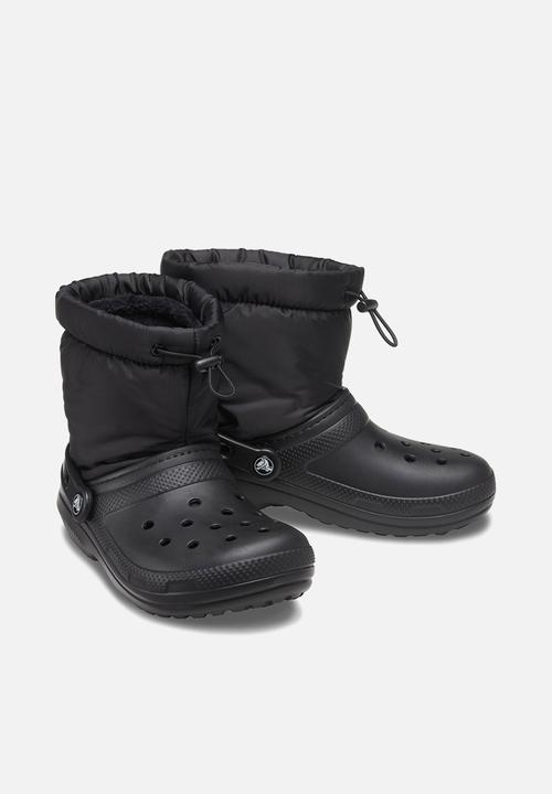 Crocs - Classic lined neo puff boot - black 