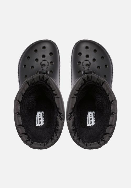 Crocs - Classic lined neo puff boot - black 