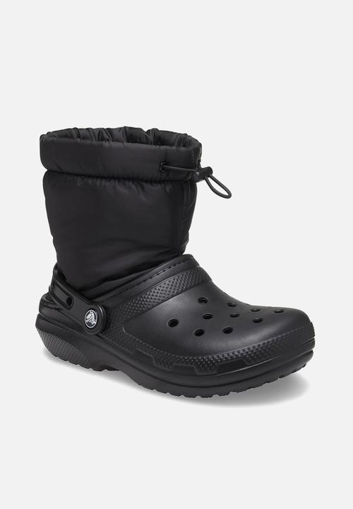 Crocs - Classic lined neo puff boot - black 