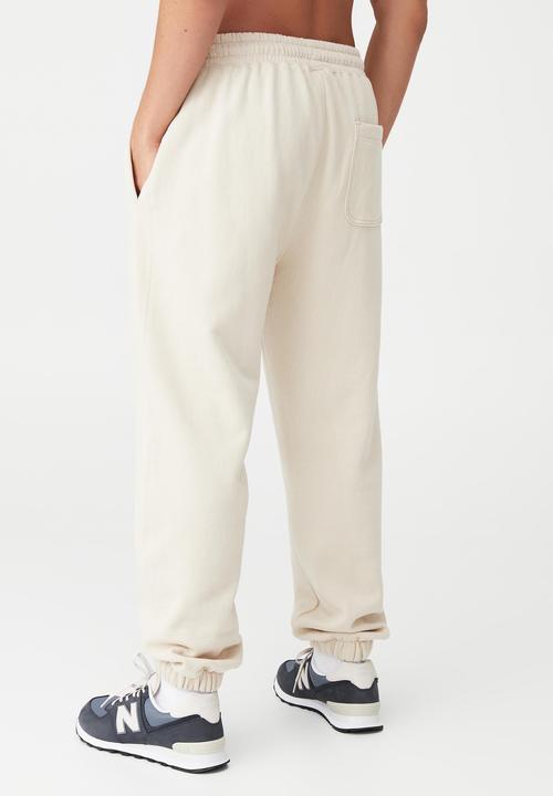 Cotton On - Loose fit track - ecru