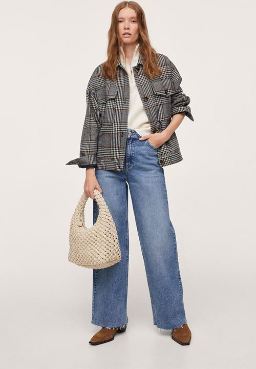 MANGO - Jacket jarabe - medium blue