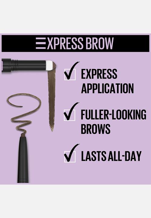Maybelline - Express Brow Satin Duo - Black Brown