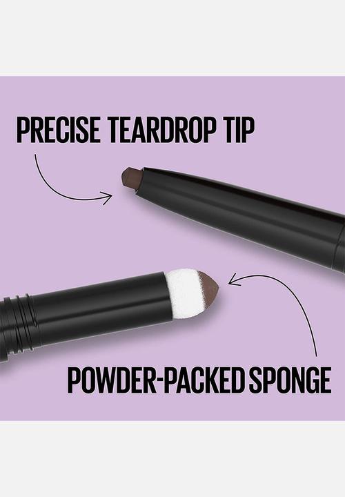 Maybelline - Express Brow Satin Duo - Black Brown