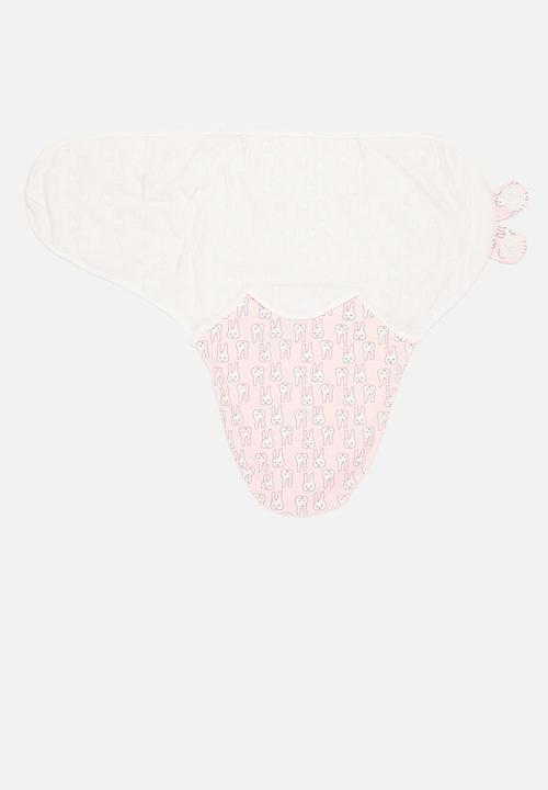 Pop Candy - Baby blanket, beanie & mittens set - pink