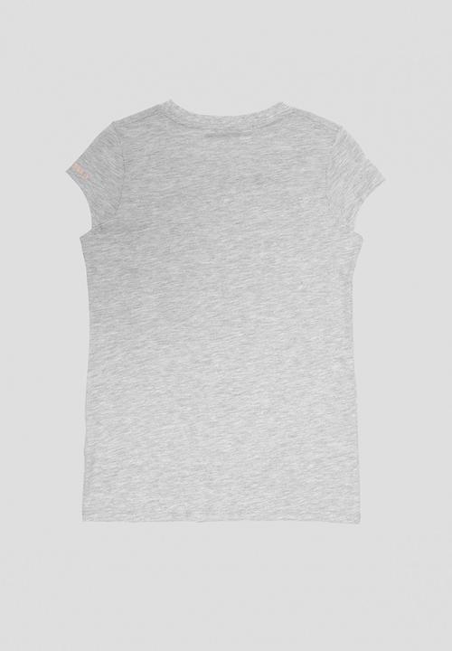 Converse - Cnvg logo blocked tee - grey