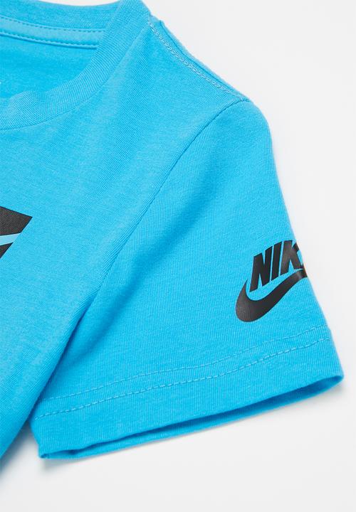Nike - Nkb print hook tee - blue