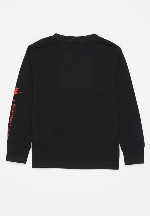 Nike - Nkb amplify long sleeve tee - black