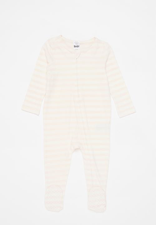 Cotton On - 2 Pack long sleeve zip romper - multi 