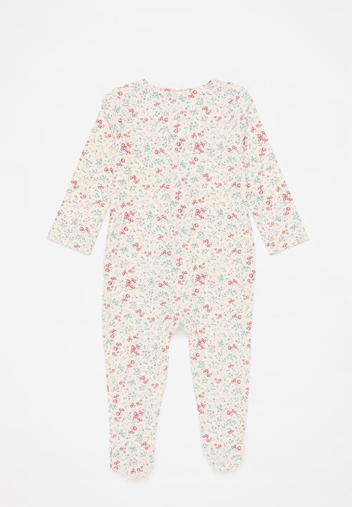 Cotton On - 2 Pack long sleeve zip romper - multi 