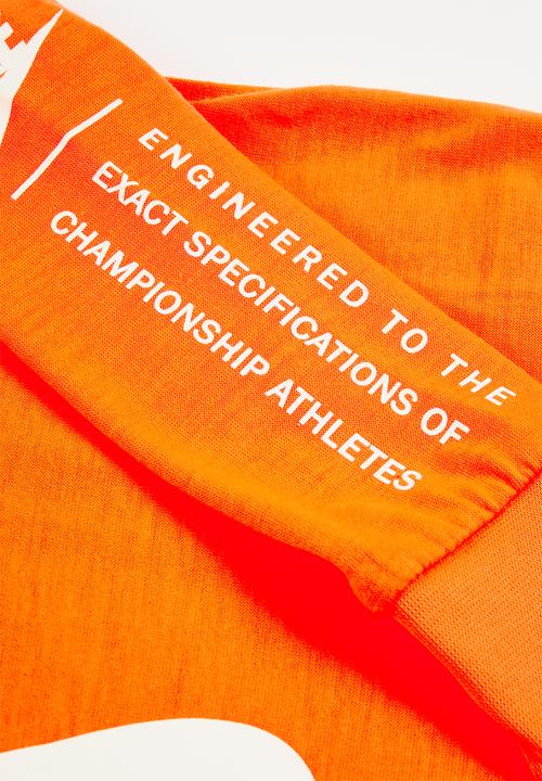 Nike - Nkb amplify long sleeve tee - orange