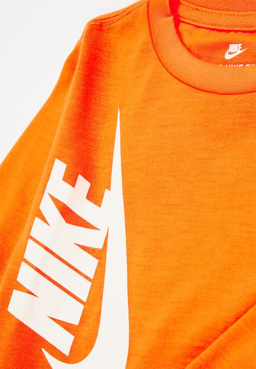 Nike - Nkb amplify long sleeve tee - orange