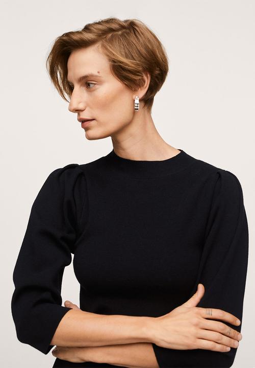 MANGO - Dress roberta - black