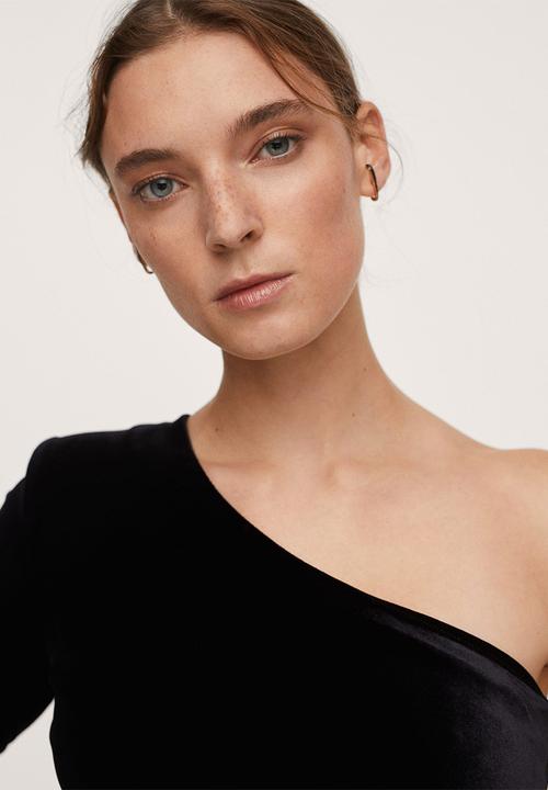MANGO - Dress asibel1 - black