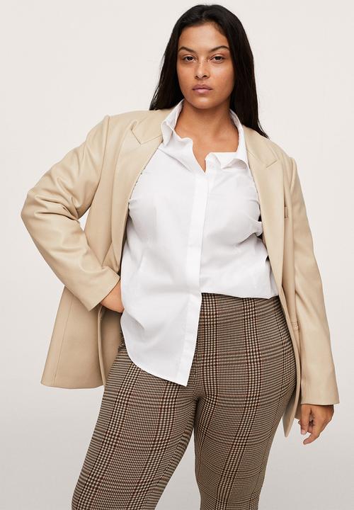 MANGO - Plus leggings alamar - brown