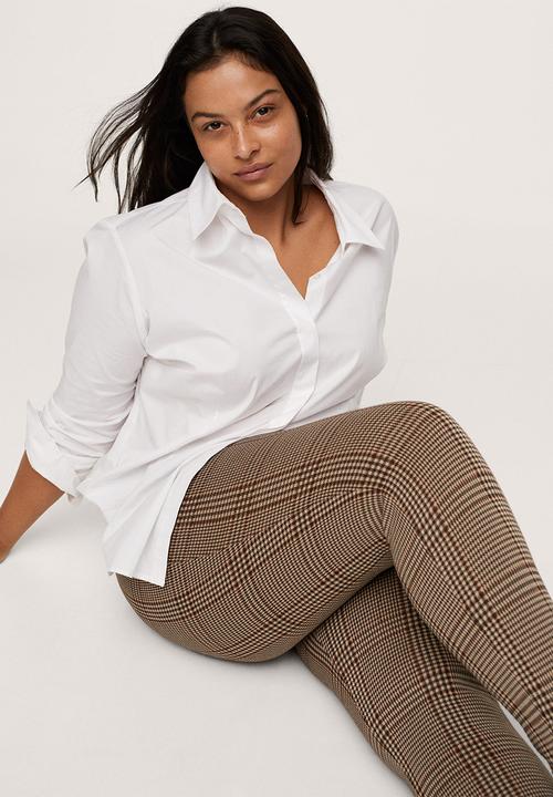 MANGO - Plus leggings alamar - brown