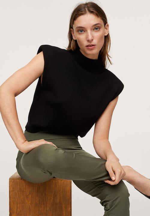 MANGO - Leggings paola - beige/khaki