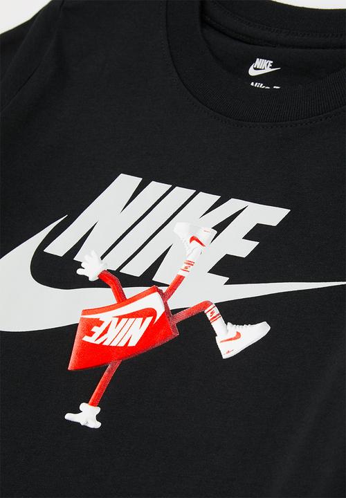 Nike - B nsw tee futura boxy sp22 - black